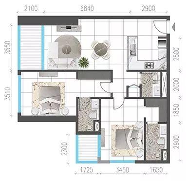 Floor plan A