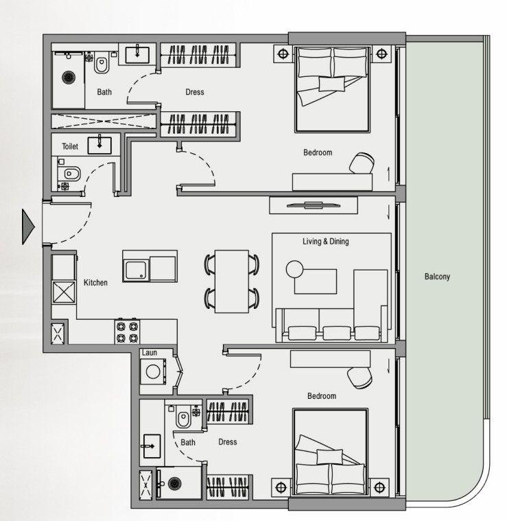 Floor plan A